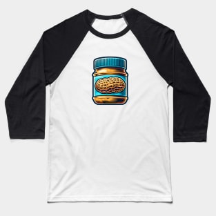 Peanut Butter Toast Vintage Retro Yummy Kawaii Breakfast Baseball T-Shirt